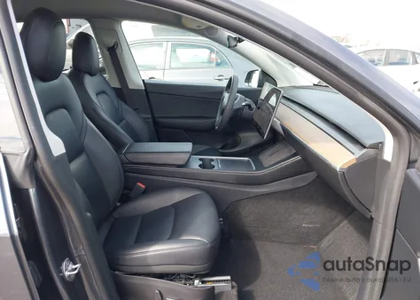 2021 Tesla Model Y из США, поврежденный, VIN 5YJYGDEE6MF209034